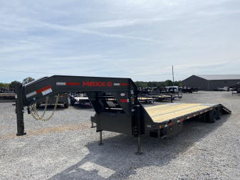 New 2026 MAXXD 34' x 102" 30k Hyd Dove Gooseneck Trailer