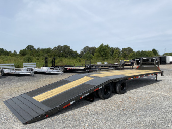 New 2026 MAXXD 34' x 102" 30k Hyd Dove Gooseneck Trailer