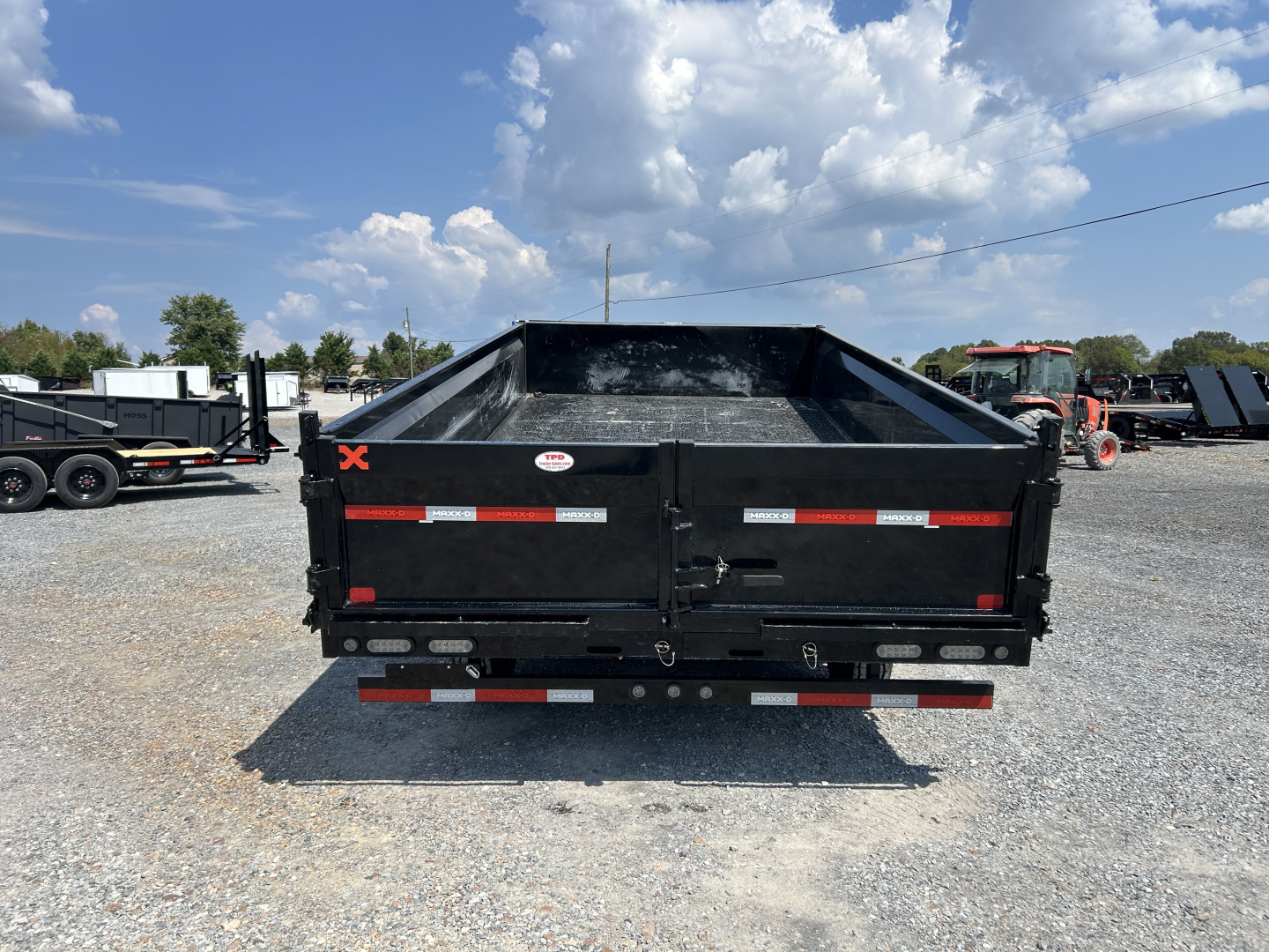 New 2026 MAXXD 96"X16' 21K Deckover Gooseneck Dump Trailer