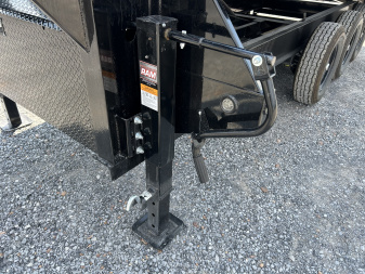 New 2026 MAXXD 96"X16' 21K Deckover Gooseneck Dump Trailer