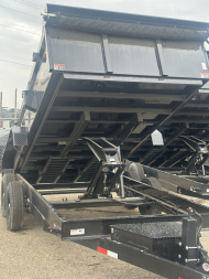 New 2026 H&H Trailers 7x14 14K Scissor Dump Trailer
