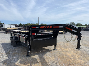 New 2026 MAXXD 16' x 83  18k Gooseneck Dump Trailer