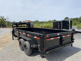 New 2026 MAXXD 16' x 83" 18k Gooseneck Dump Trailer