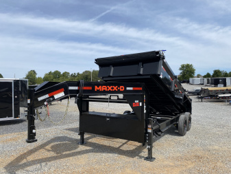 New 2026 MAXXD 16' x 83" 18k Gooseneck Dump Trailer