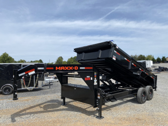 New 2026 MAXXD 16' x 83" 18k Gooseneck Dump Trailer