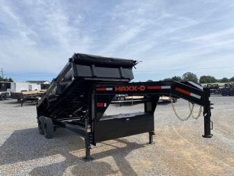 New 2026 MAXXD 16' x 83" 18k Gooseneck Dump Trailer