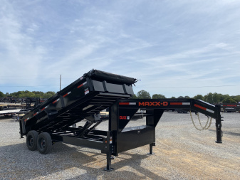 New 2026 MAXXD 16' x 83" 18k Gooseneck Dump Trailer
