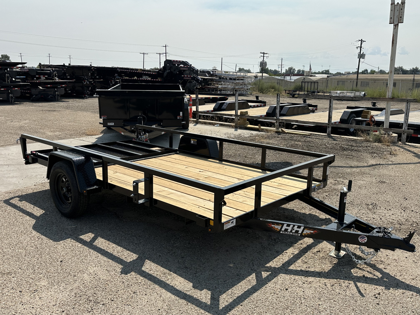 New 2026 H&H Trailers 6X12 3K ATV Utility Trailer
