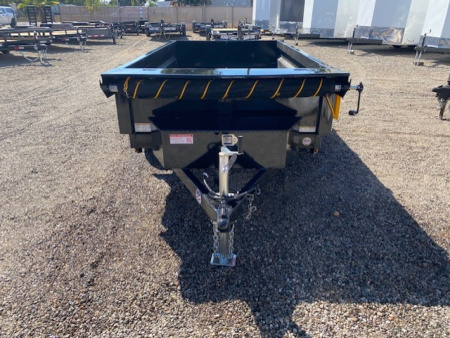 New 5x10 Tandem Axle 7K Dump Trailer