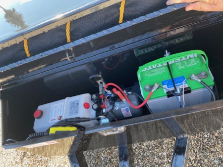 New 5x10 Tandem Axle 7K Dump Trailer