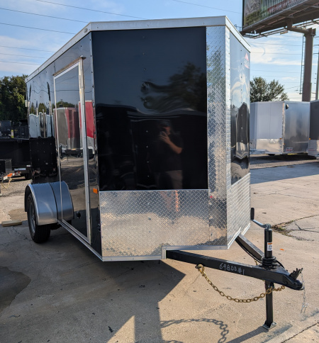 New 2026 Rock Solid Cargo 6X10 SA ENCLOSED BARN DOOR Cargo / Enclosed Trailer