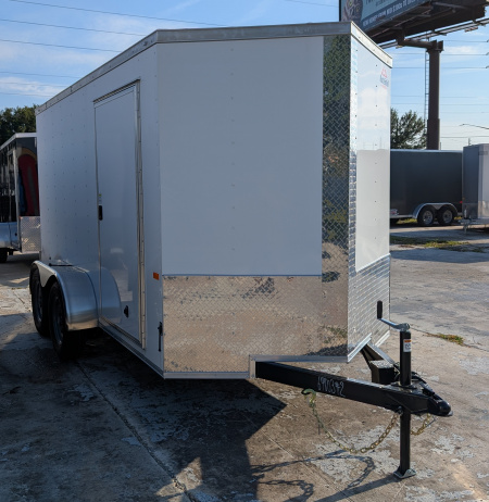 New 2026 Rock Solid Cargo 6X12 TA ENCLOSED BARN DOOR Cargo / Enclosed Trailer