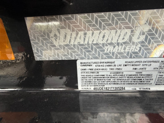 New 2026 Diamond C Trailers LPX 207 Package 18'X82" Equipment Trailer