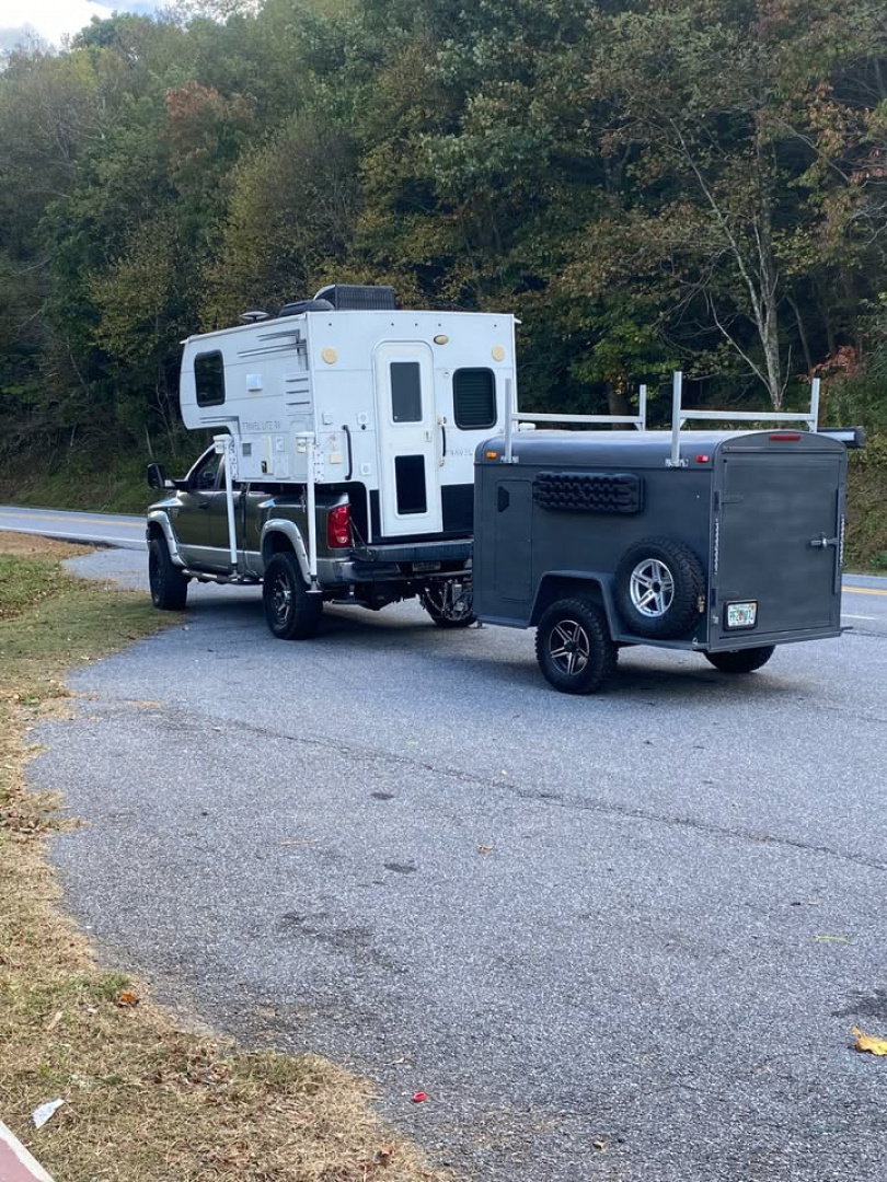Used 1996 United Expressline 5X8 OVERLAND - OFFROAD TRAILER Cargo / Enclosed Trailer