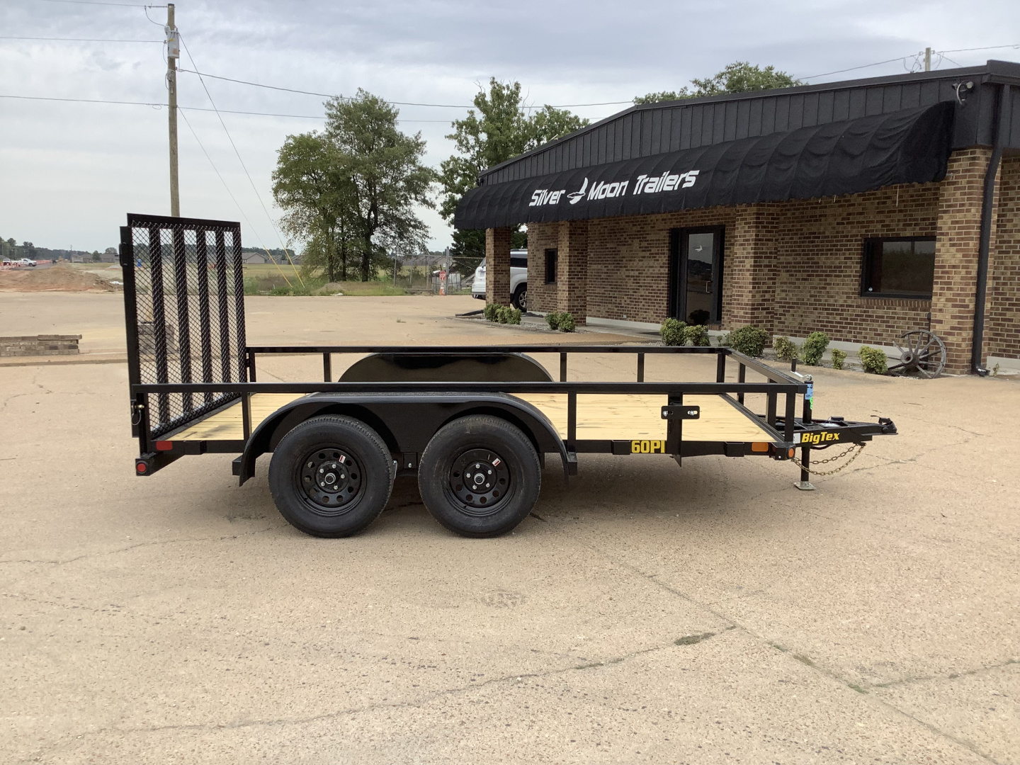 New 2026 Big Tex Trailers 60PI 76x12 (6K) Tandem Axle Pipe Top Utility Trailer