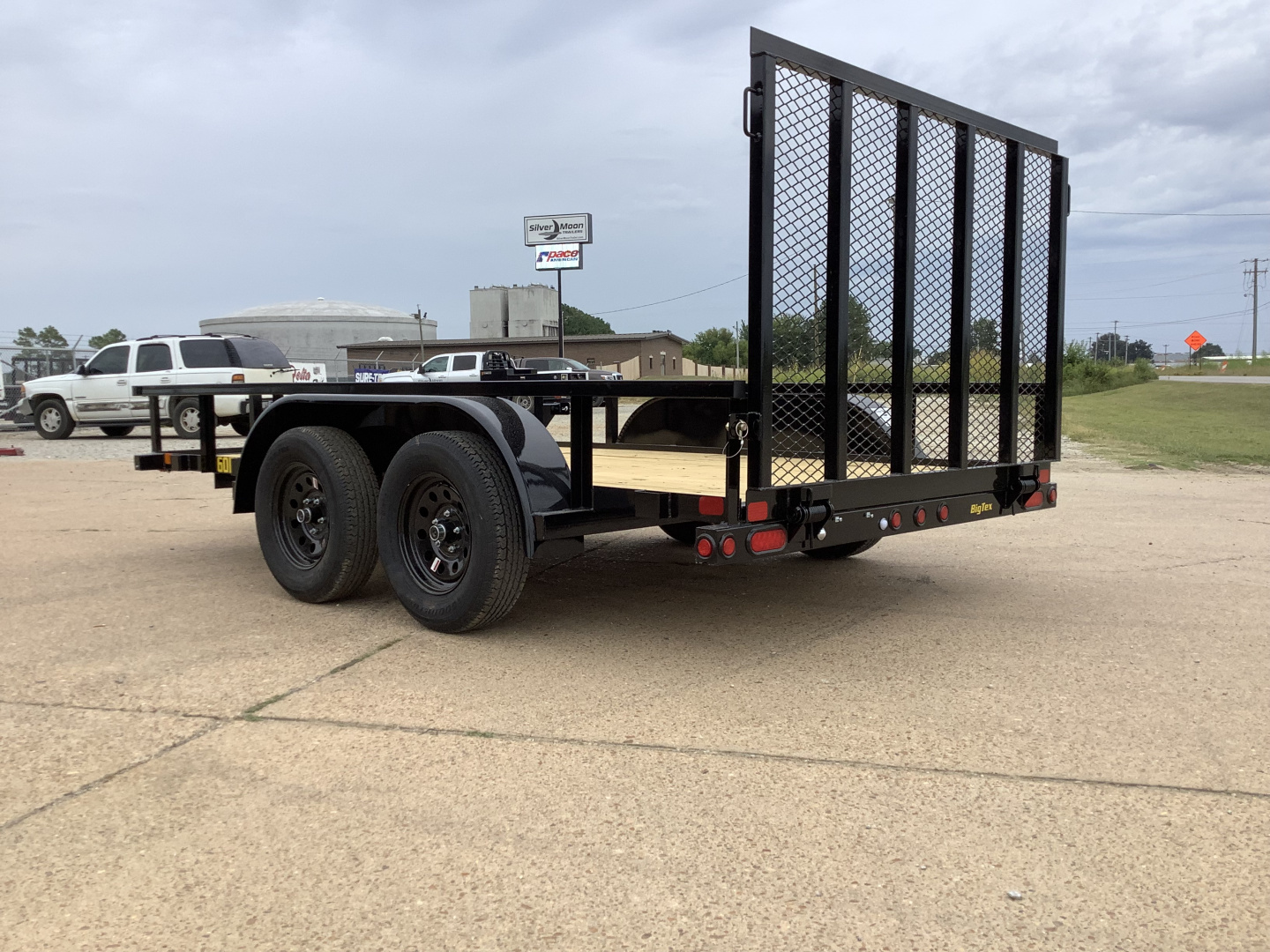 New 2026 Big Tex Trailers 60PI 76x12 (6K) Tandem Axle Pipe Top Utility Trailer