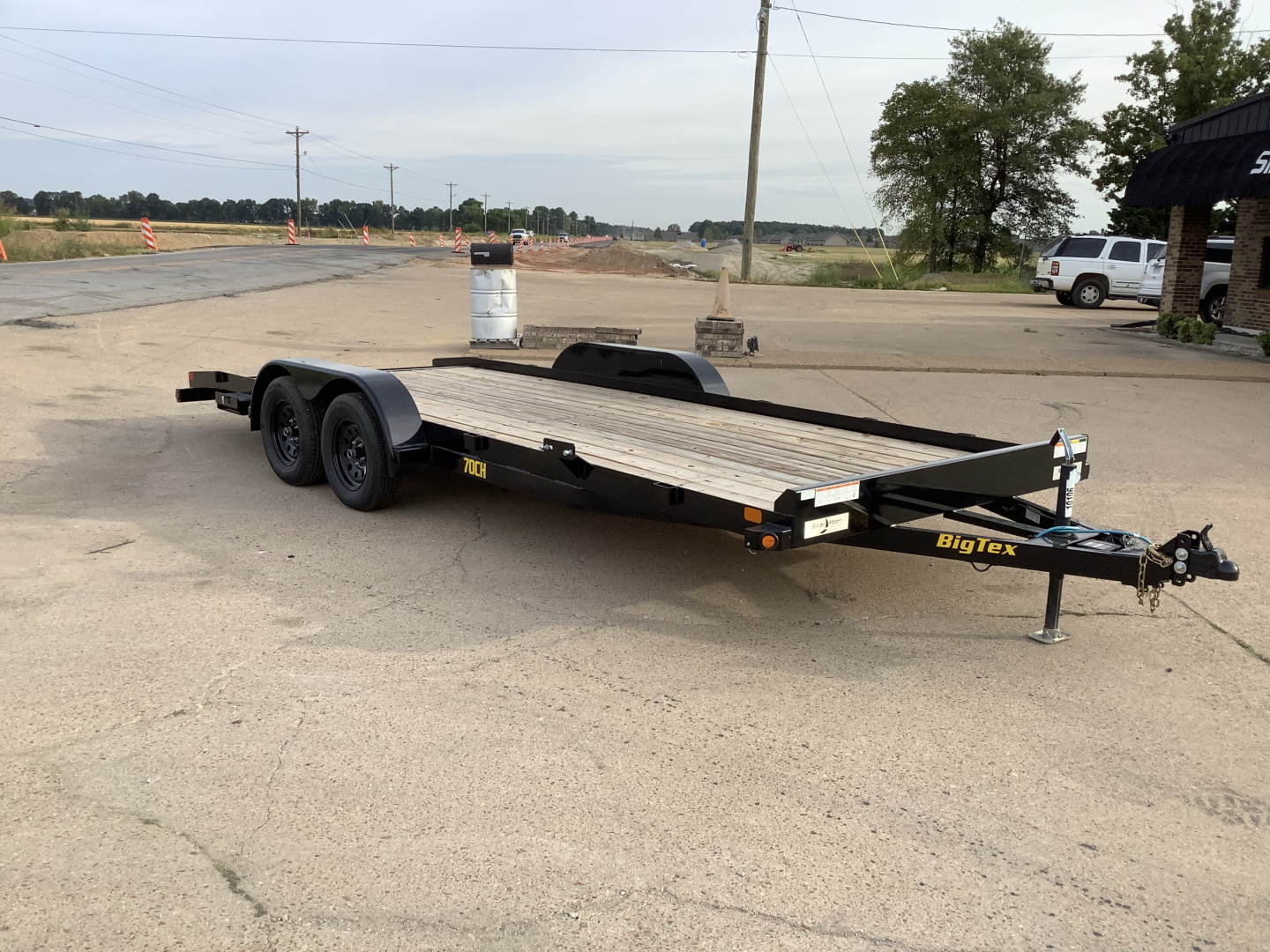New 2026 Big Tex Trailers 70CH 83x20 (7K) Tandem Axle Car Hauler