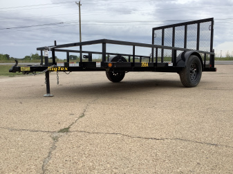 New 2026 Big Tex Trailers 35SA 77x12 (3K) Single Axle Utility Trailer