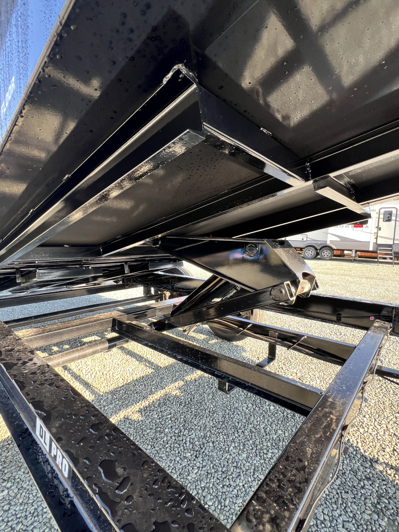 New 2026 PJ Trailers 7X14 DL 14K Dump Trailer w/ Hydraulic Jack