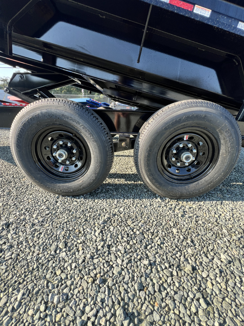 New 2026 PJ Trailers 7X14 DL 14K Dump Trailer w/ Hydraulic Jack