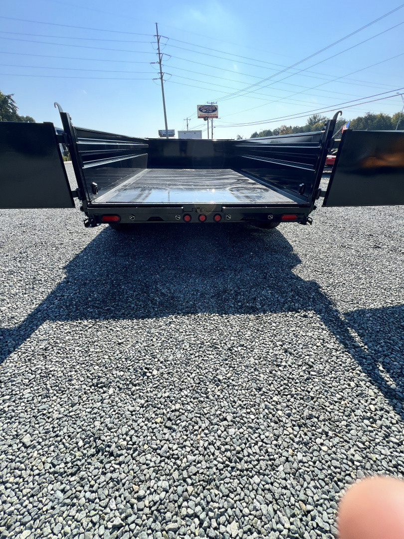 New 2026 PJ Trailers 7X14 DL 14K Dump Trailer w/ Hydraulic Jack