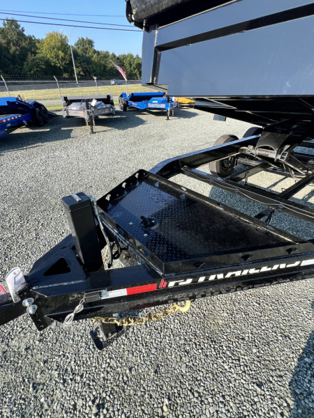 New 2026 PJ Trailers 7X14 DL 14K Dump Trailer w/ Hydraulic Jack