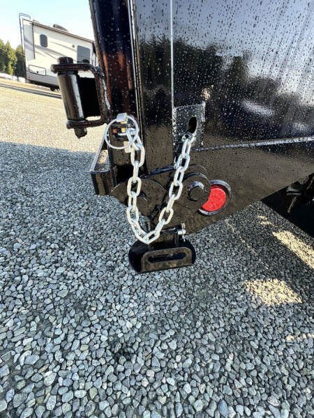 New 2026 PJ Trailers 7X14 DL 14K Dump Trailer w/ Hydraulic Jack