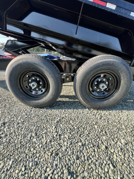 New 2026 PJ Trailers 7X14 DL 14K Dump Trailer w/ Hydraulic Jack