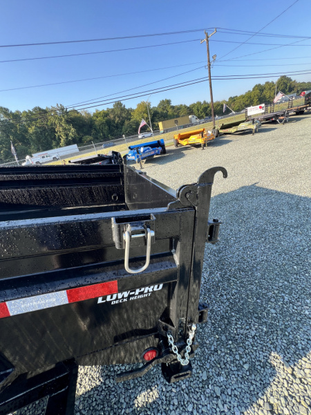 New 2026 PJ Trailers 7X14 DL 14K Dump Trailer w/ Hydraulic Jack