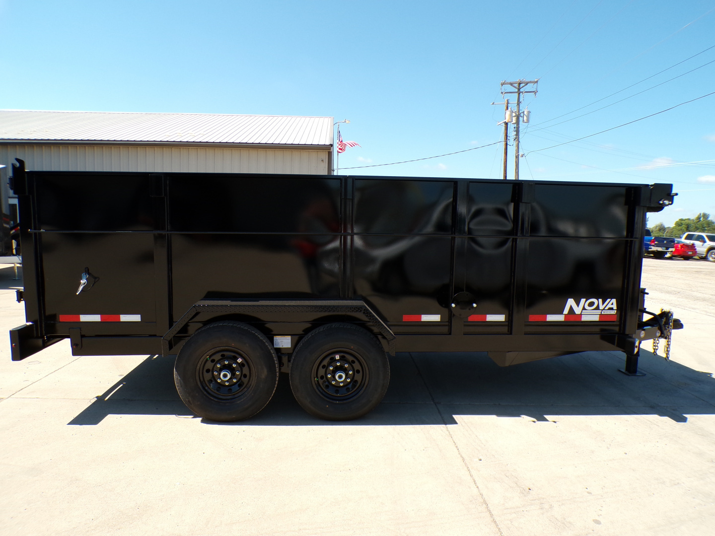 New 2026 Midsota Nova DT 8216 - 45" - 14K Dump Trailer - 531