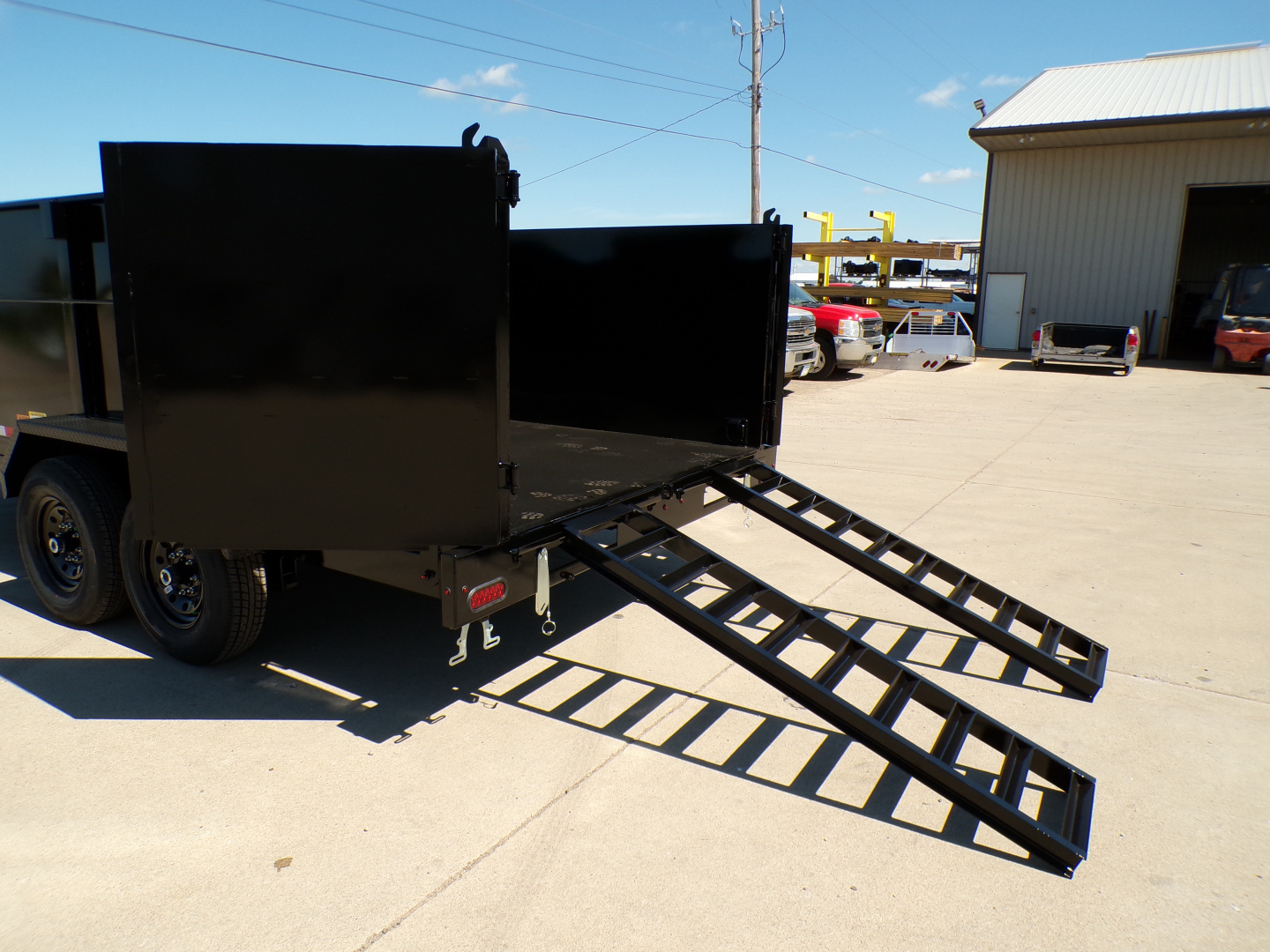 New 2026 Midsota Nova DT 8216 - 45" - 14K Dump Trailer - 531