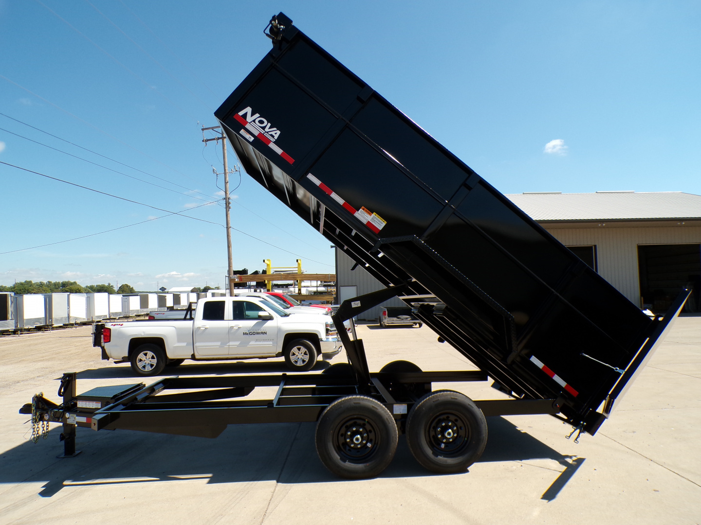 New 2026 Midsota Nova DT 8216 - 45" - 14K Dump Trailer - 531