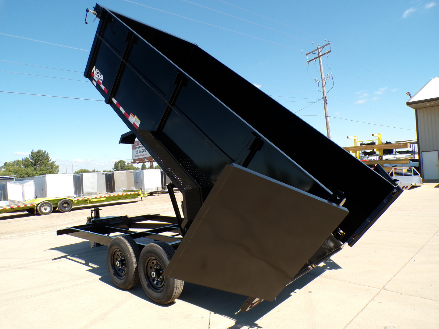 New 2026 Midsota Nova DT 8216 - 45" - 14K Dump Trailer - 531