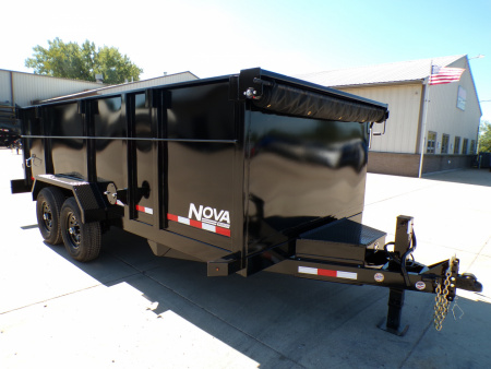 New 2026 Midsota Nova DT 8216 - 45" - 14K Dump Trailer - 531