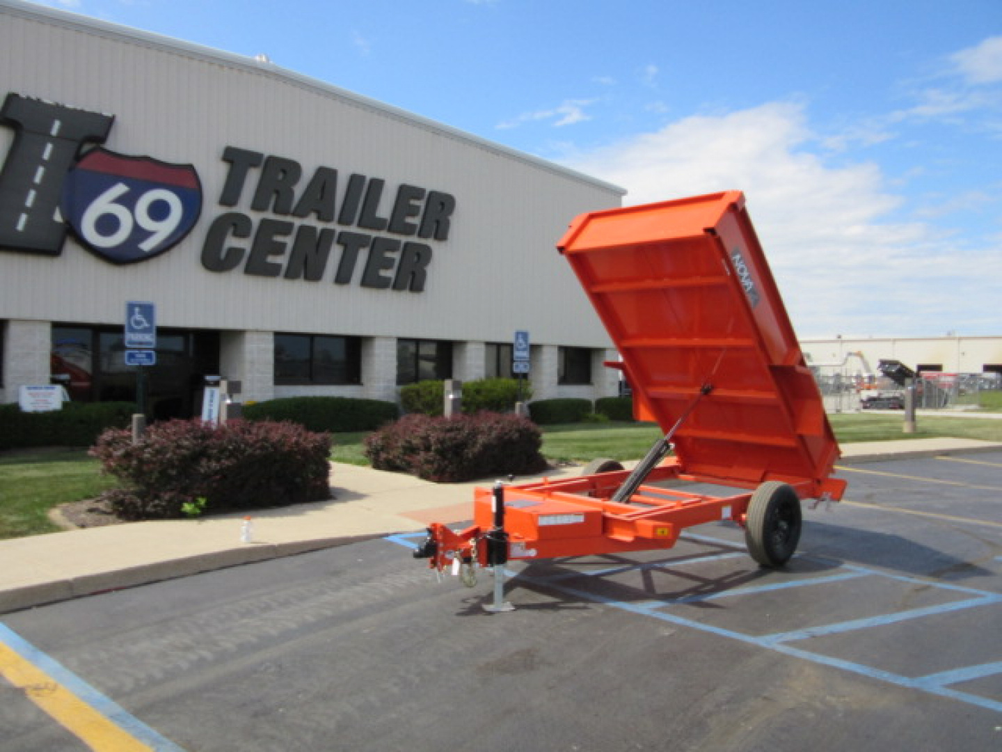 New 2025 Midsota 5 x 10 NDT6010-BP-052 Dump Trailer