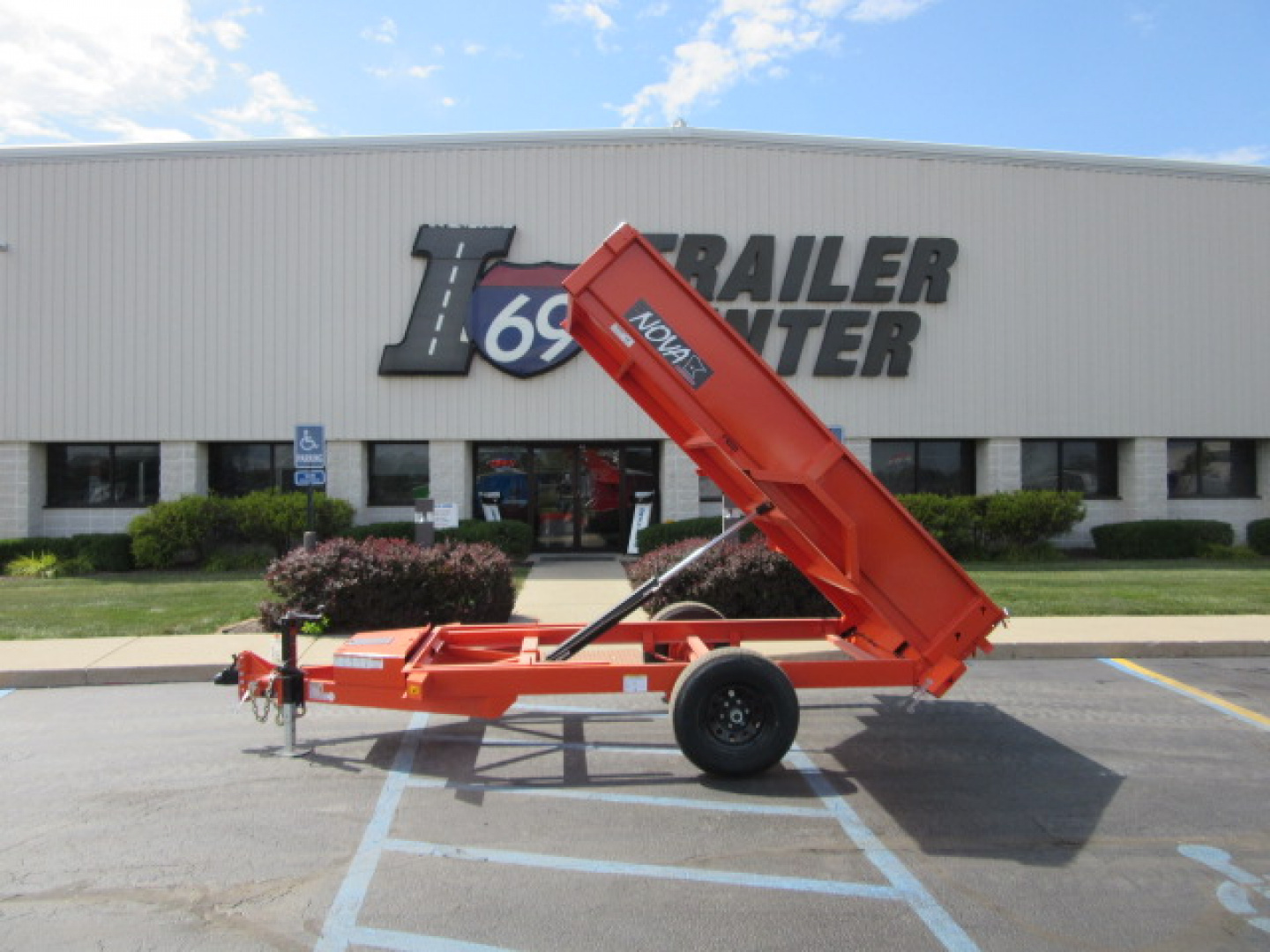 New 2025 Midsota 5 x 10 NDT6010-BP-052 Dump Trailer