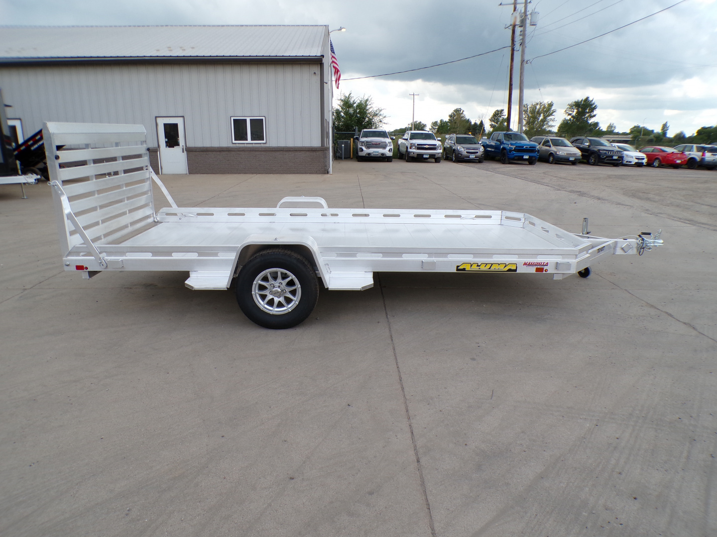 New 2026 Aluma 7814S - TG Utility Trailer - 182