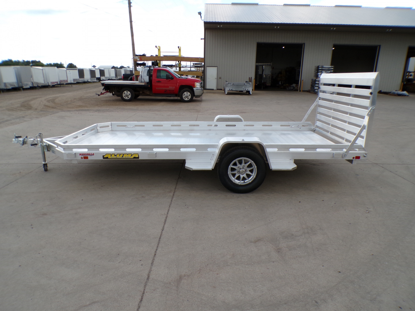 New 2026 Aluma 7814S - TG Utility Trailer - 182