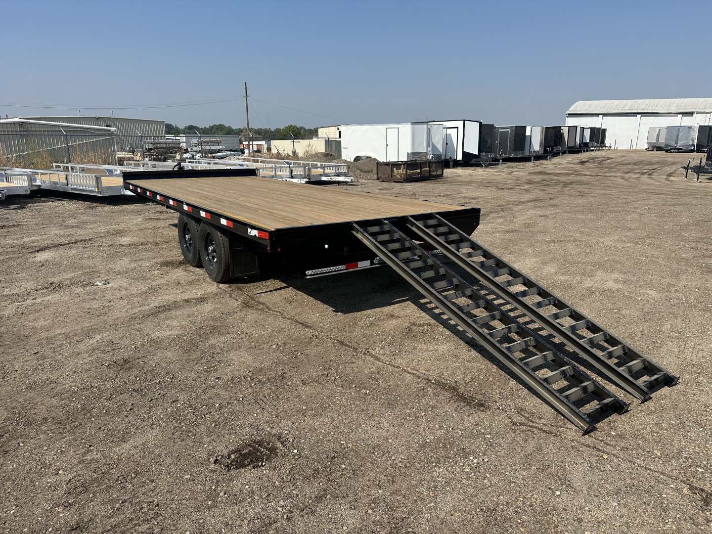 New 2026 H&H Trailers 8.5x20 Deckover Trailer