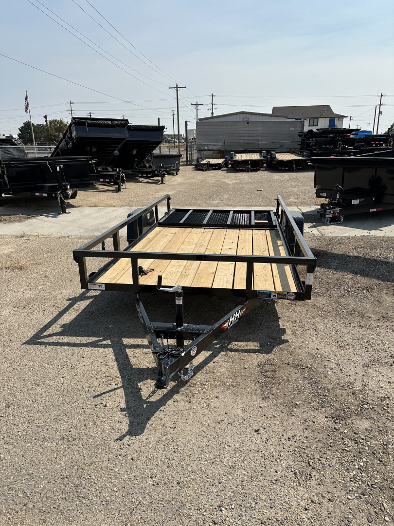 New 2026 H&H Trailers 7X12 3K Utility Trailer