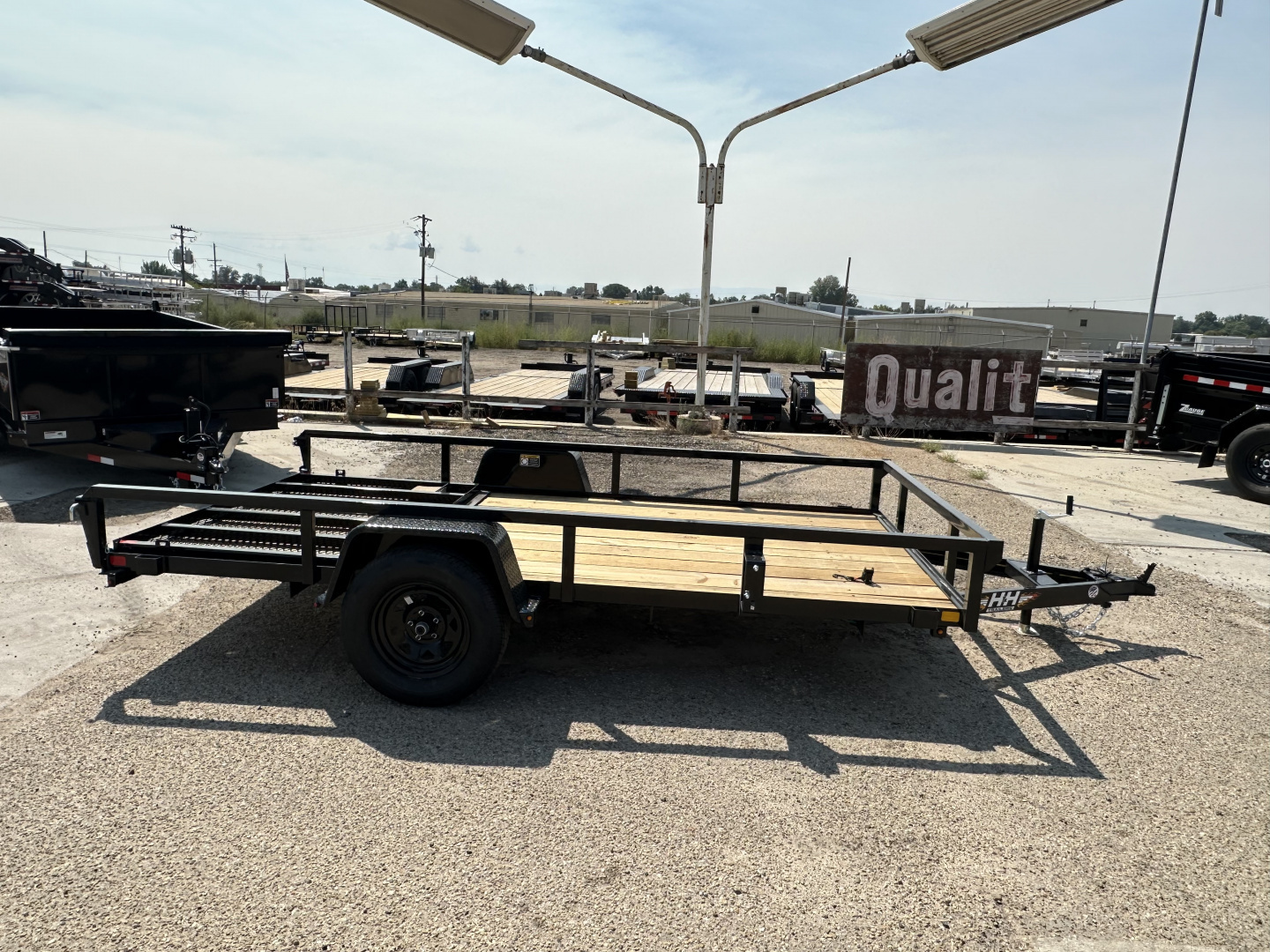 New 2026 H&H Trailers 7X12 3K Utility Trailer