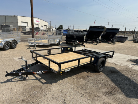 New 2026 H&H Trailers 7X12 3K Utility Trailer