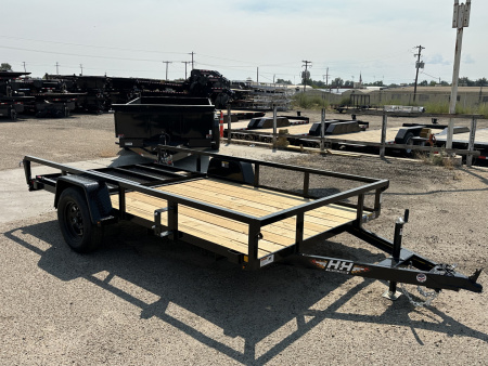 New 2026 H&H Trailers 7X12 3K Utility Trailer