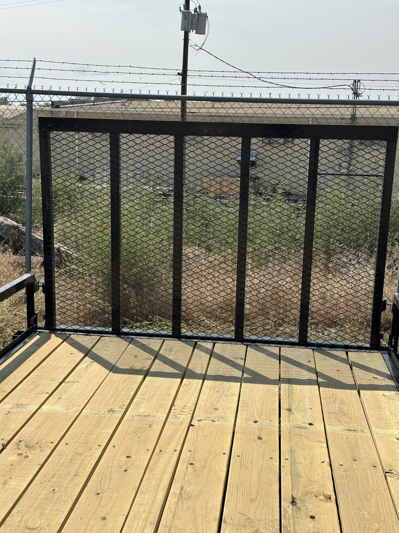 New 2026 H&H Trailer 7X16 7K Rail Utility ATV Trailer Tandem Axle