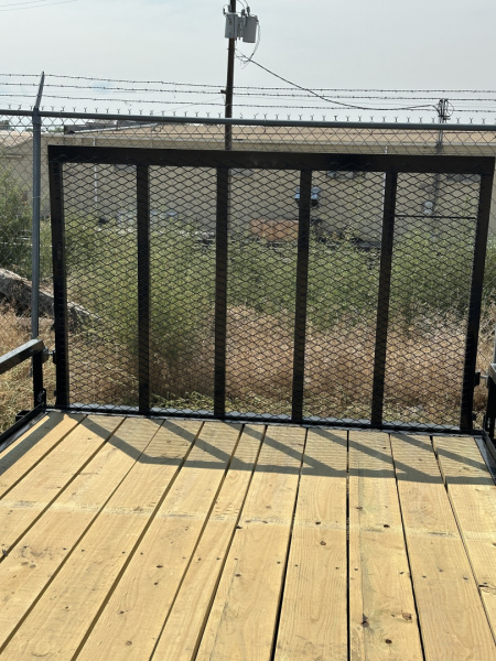 New 2026 H&H Trailer 7X16 7K Rail Utility ATV Trailer Tandem Axle