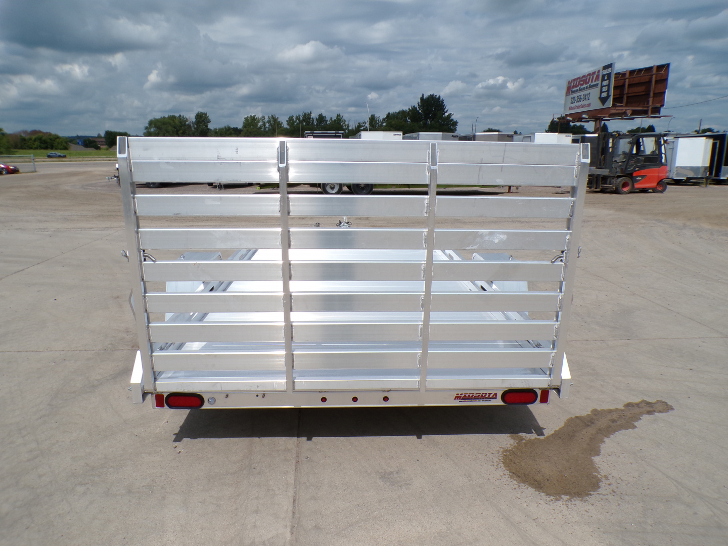 New 2026 Aluma 7712H - S - TG Utility Trailer - 674