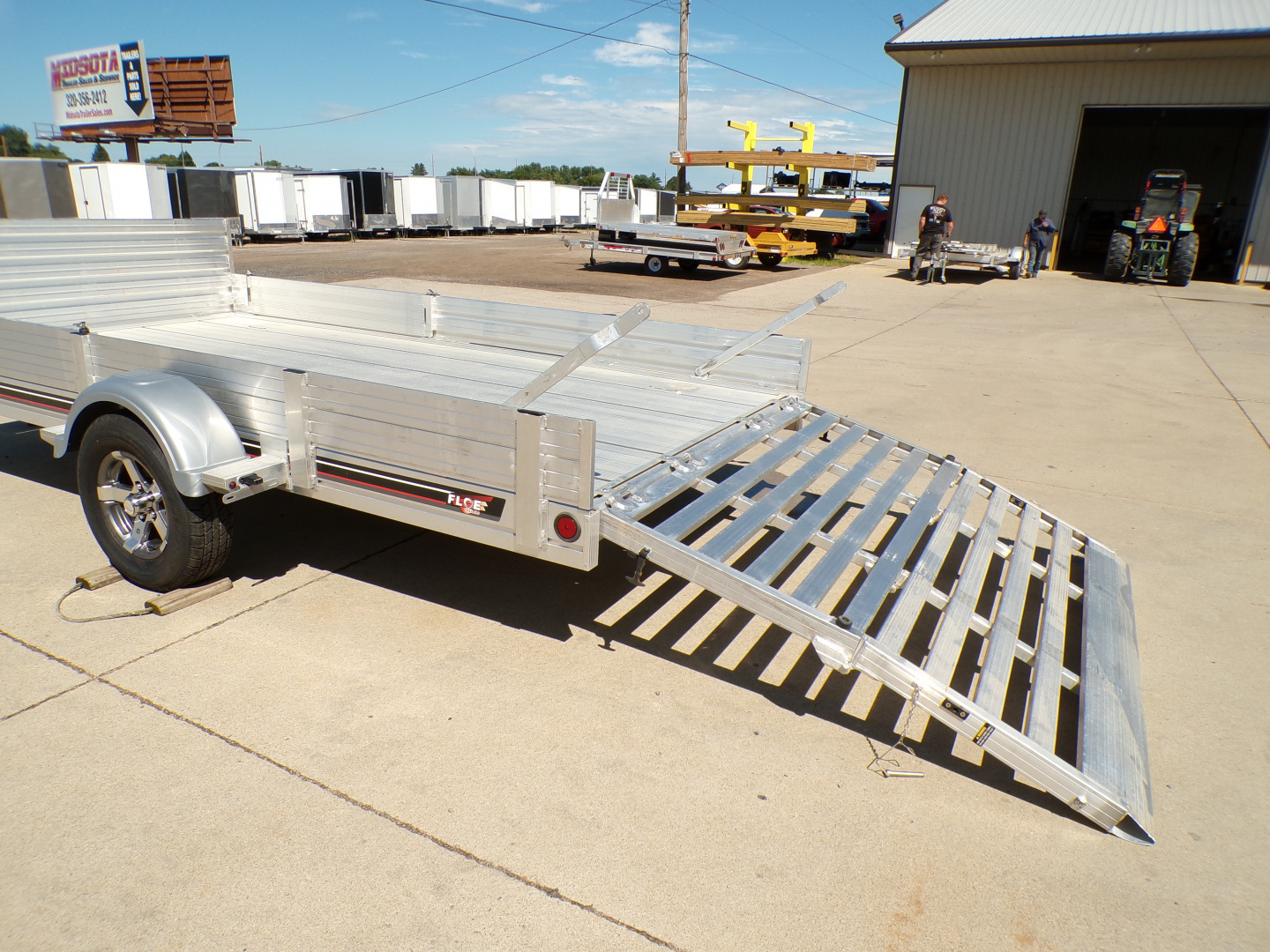 New 2023 FLOE Versa Max 12.5 x 79 Utility Trailer - 137