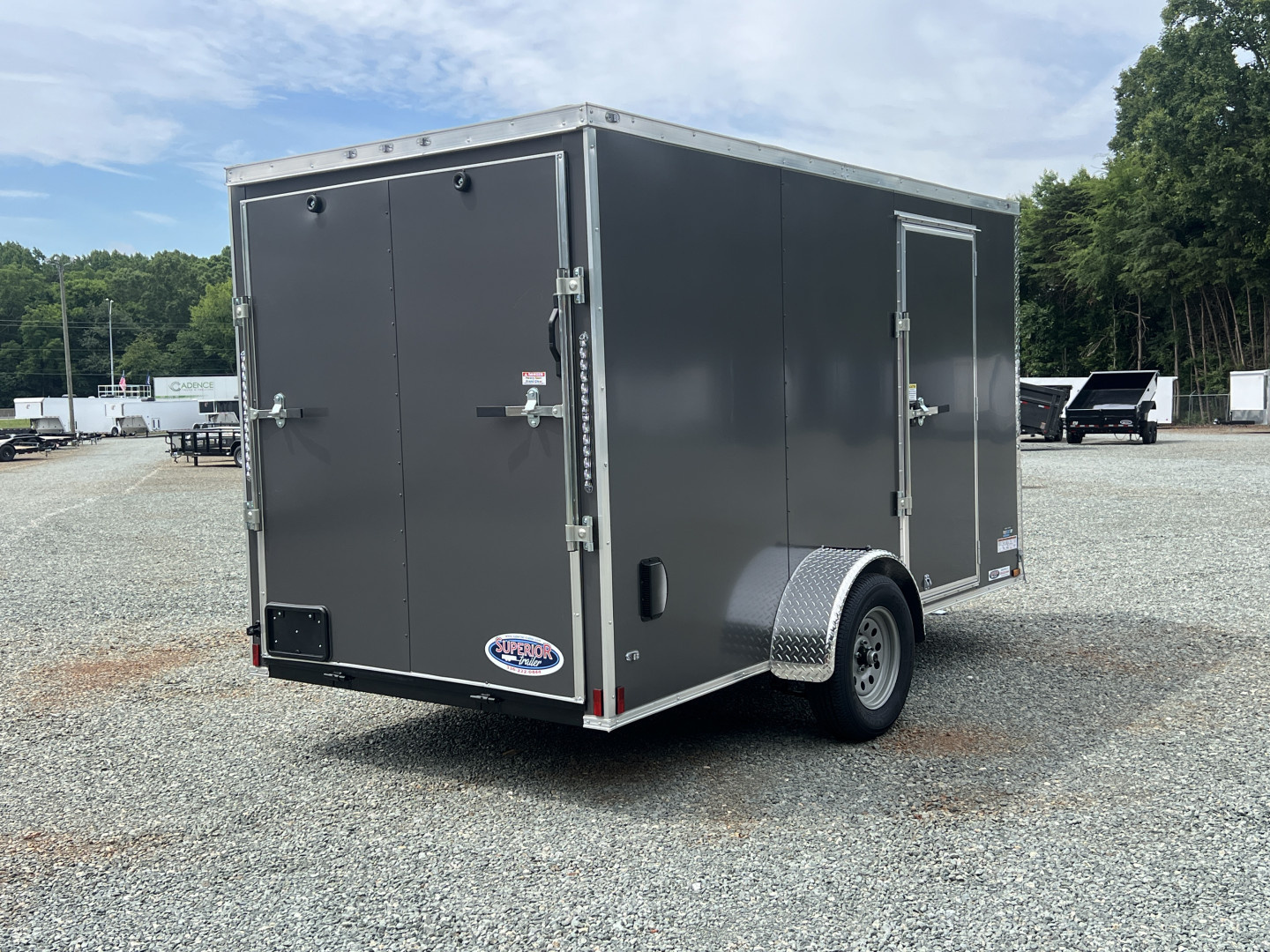 New 2026 Anvil 6X12 w/Ramp Cargo / Enclosed Trailer