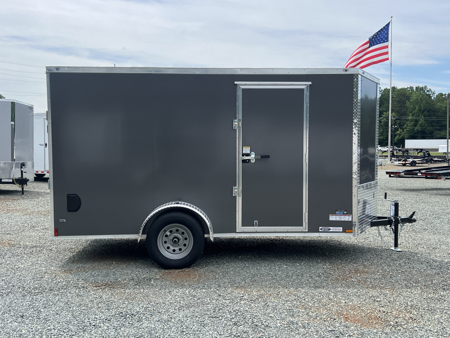 New 2026 Anvil 6X12 w/Ramp Cargo / Enclosed Trailer