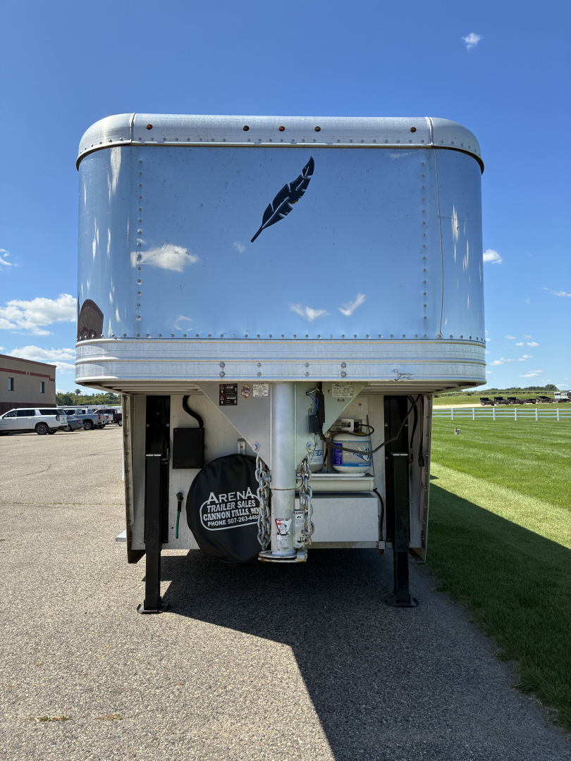 Used 2016 Featherlite Trailers 4H 15' LQ Legend Horse Trailer